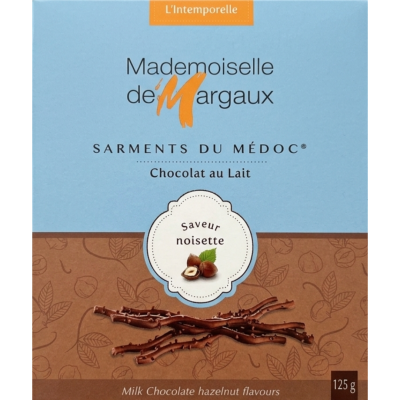 sarments du Médoc chocolat au lait noisette