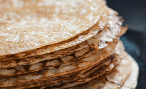 Recette de crêpes sucrées - La Délicieuse