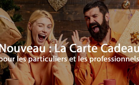 Nouveau : La Carte Cadeau pour les particuliers et les